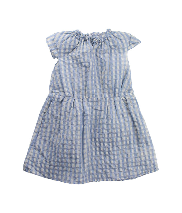 A Blue Short Sleeve Dresses from Caramel in size 3T for girl. (Front View)