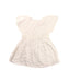 A White Short Sleeve Dresses from Chloe in size 2T for girl. (Front View)