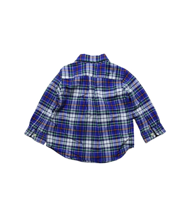 A Blue Shirts from Ralph Lauren in size 6-12M for boy. (Back View)