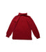 A Red Long Sleeve Polos from Polo Ralph Lauren in size 7Y for boy. (Back View)