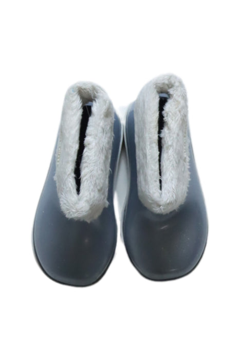 A Blue Rain Boots from Mini Melissa in size 18-24M for girl. (Back View)