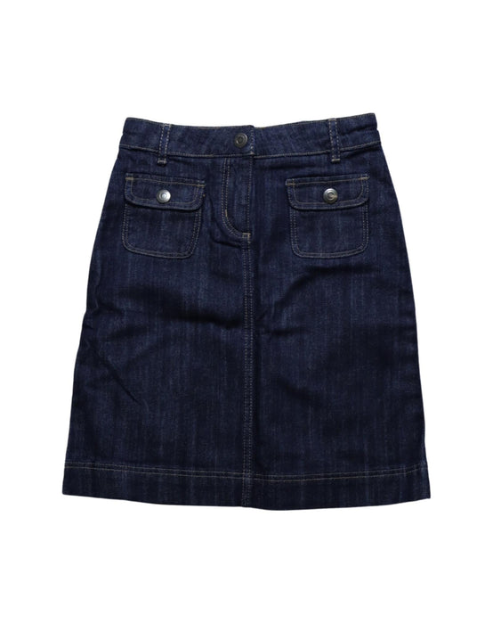 A Navy Short Skirts from Jacadi in size 6T for girl. (Front View)