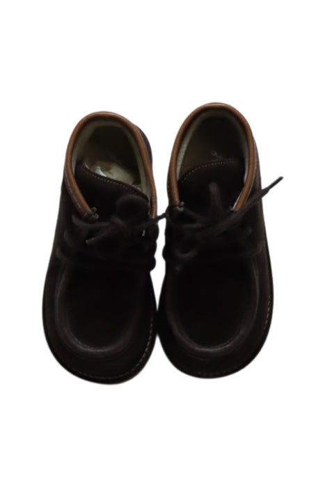 A Brown Casual Boots from Jacadi in size 3T for neutral. (Back View)