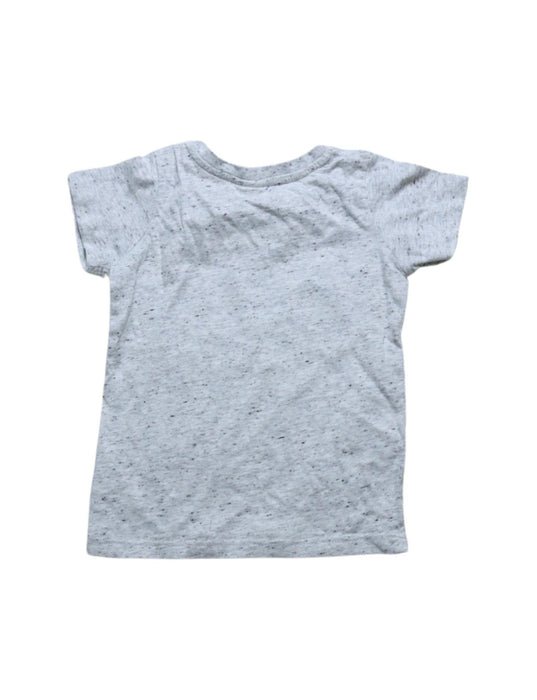 A Grey T Shirts from Seed in size 6-12M for boy. (Back View)