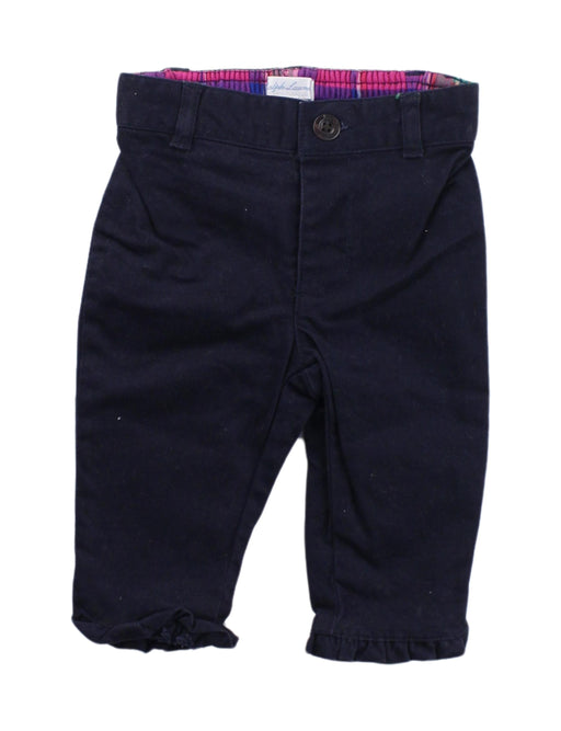 A Blue Casual Pants from Ralph Lauren in size 3-6M for boy. (Front View)
