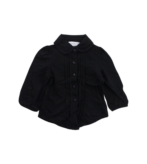 A Black Shirts from Ralph Lauren in size 3-6M for girl. (Front View)