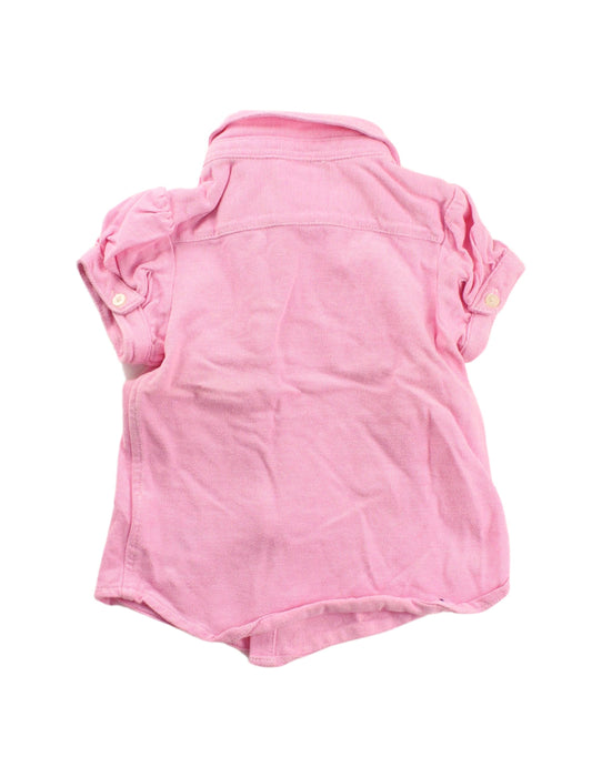 A Pink Shirts from Ralph Lauren in size 6-12M for girl. (Back View)