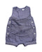 A Purple Rompers from Jacadi in size 3-6M for girl. (Front View)