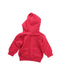 A Red Cardigans from Jacadi in size 3-6M for girl. (Back View)