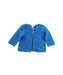 A Blue Cardigans from Jacadi in size 0-3M for girl. (Front View)