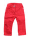 A Red Casual Pants from Jacadi in size 6-12M for girl. (Front View)