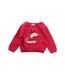 A Red Knit Sweaters from Jacadi in size 2T for neutral. (Front View)