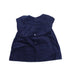 A Blue Short Sleeve Dresses from Jacadi in size 6-12M for girl. (Back View)