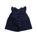 A Blue Short Sleeve Dresses from Jacadi in size 6-12M for girl. (Back View)