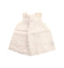 A White Sleeveless Dresses from Jacadi in size 6-12M for girl. (Front View)