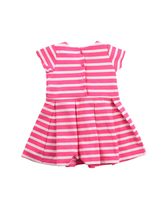 A White Short Sleeve Dresses from Ralph Lauren in size 6-12M for girl. (Back View)