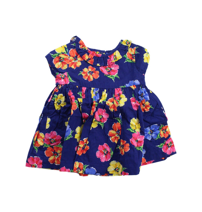 A Blue Dress Sets from Ralph Lauren in size 6-12M for girl. (Front View)