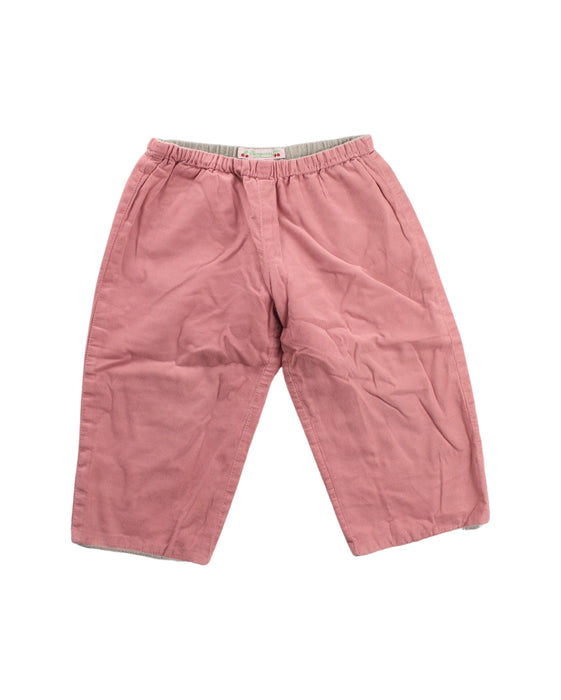 A Pink Casual Pants from Bonpoint in size 2T for girl. (Front View)