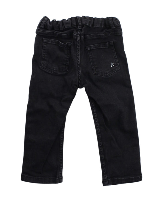 A Black Jeans from Bonpoint in size 2T for boy. (Back View)