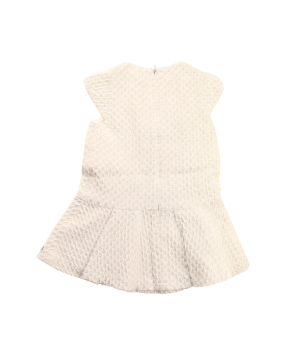 A White Short Sleeve Dresses from Tartine et Chocolat in size 12-18M for girl. (Back View)