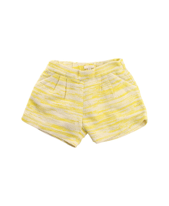 A Yellow Shorts from Chloe in size 2T for girl. (Front View)