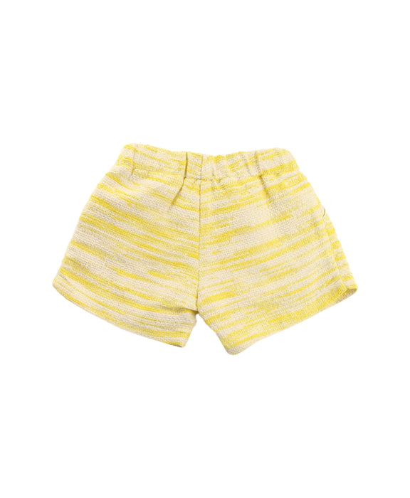 A Yellow Shorts from Chloe in size 2T for girl. (Back View)