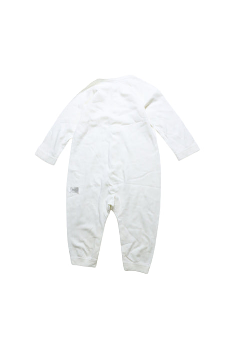 A Ivory Long Sleeve Jumpsuits from Mides in size 12-18M for neutral. (Back View)