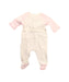 A White Onesies from Jacadi in size 0-3M for boy. (Back View)