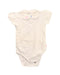 A White Bodysuits from Jacadi in size 6-12M for girl. (Front View)