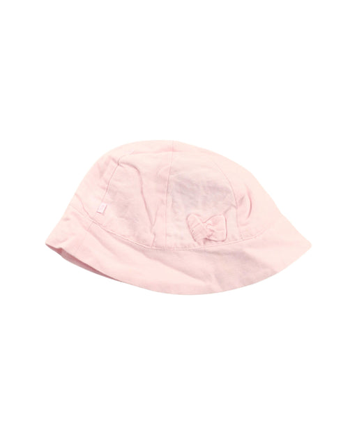 A Pink Sun Hats from Jacadi in size O/S for girl. (Front View)