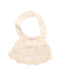 A White Bibs from Anna Sui in size O/S for girl. (Front View)