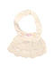 A White Bibs from Anna Sui in size O/S for girl. (Front View)