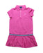 A Pink Short Sleeve Dresses from Polo Ralph Lauren in size 6T for girl. (Front View)