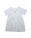 A Grey Short Sleeve Dresses from Bonpoint in size 8Y for girl. (Front View)