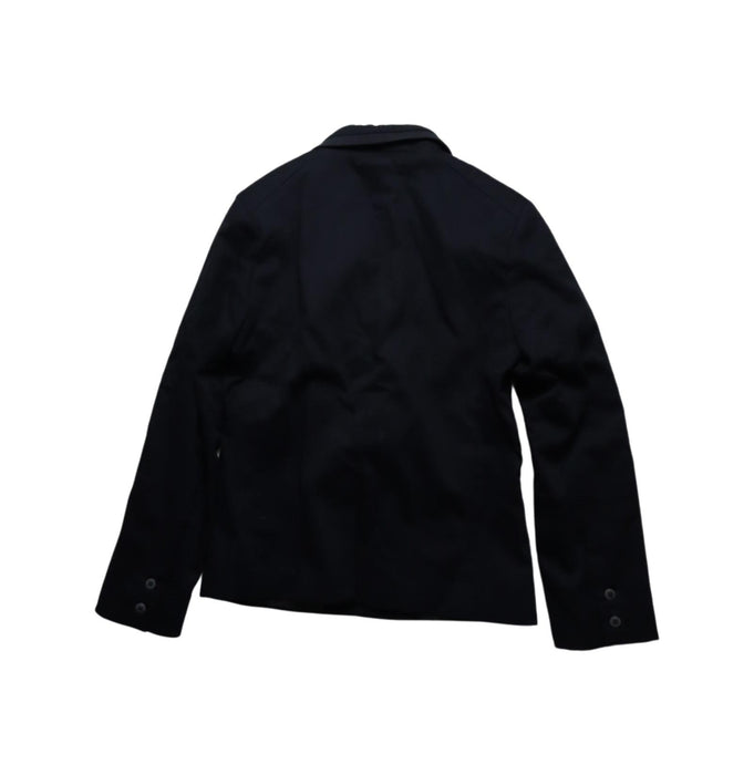 A Black Blazers from Karl Lagerfeld in size 10Y for boy. (Back View)