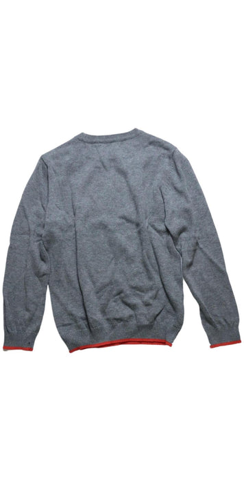 A Grey Knit Sweaters from Momonittu in size 8Y for boy. (Back View)