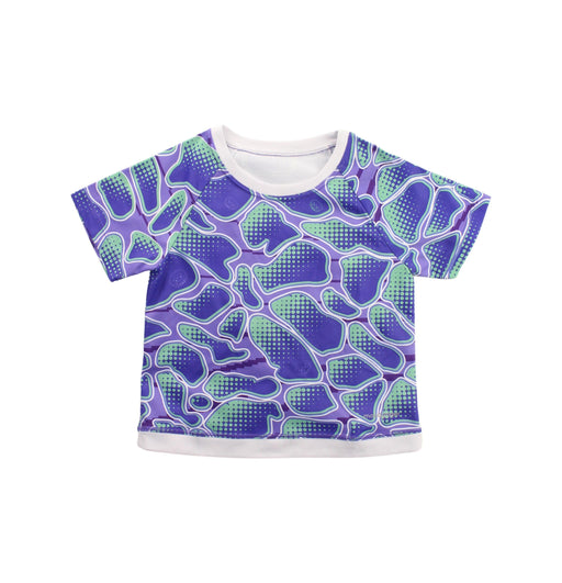 A Purple Active Tops from Moody Tiger in size 5T for girl. (Front View)