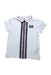 A White Short Sleeve Polos from Burberry in size 8Y for boy. (Front View)