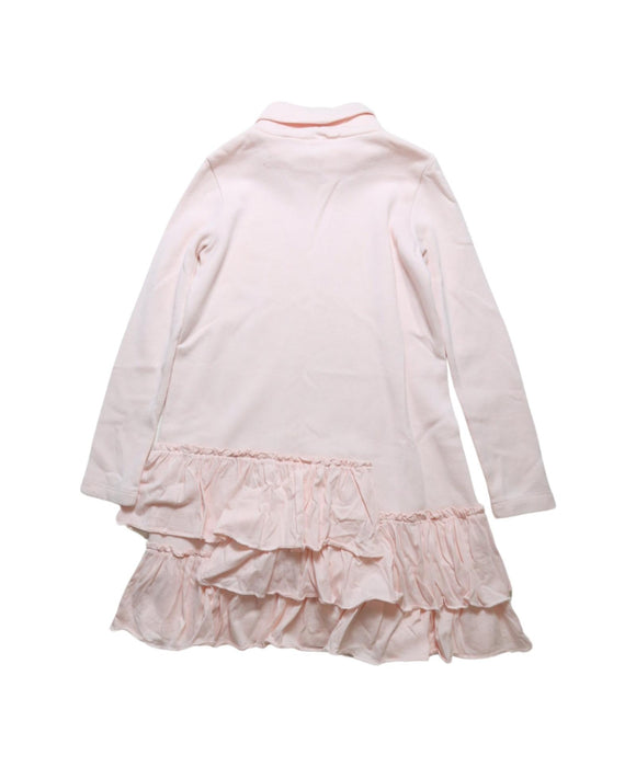 A Pink Sweater Dresses from Crewcuts in size 8Y for girl. (Back View)