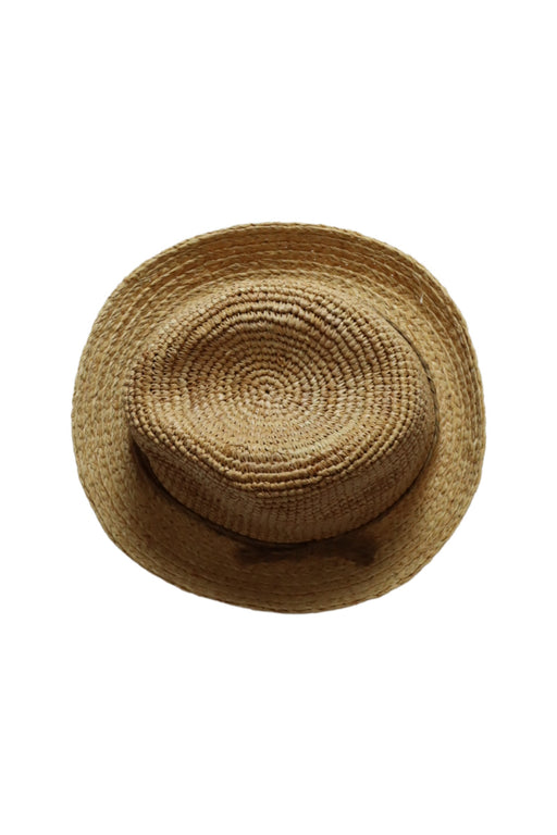 A Beige Sun Hats from Surlaplage in size O/S for girl. (Front View)