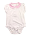 A White Short Sleeve Bodysuits from Jojo Maman Bébé in size 18-24M for girl. (Front View)