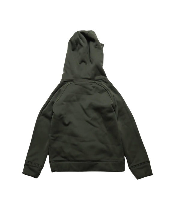 A Green Sweatshirts from The North Face in size 6T for boy. (Back View)