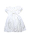 A White Short Sleeve Dresses from Balabala in size 5T for girl. (Front View)