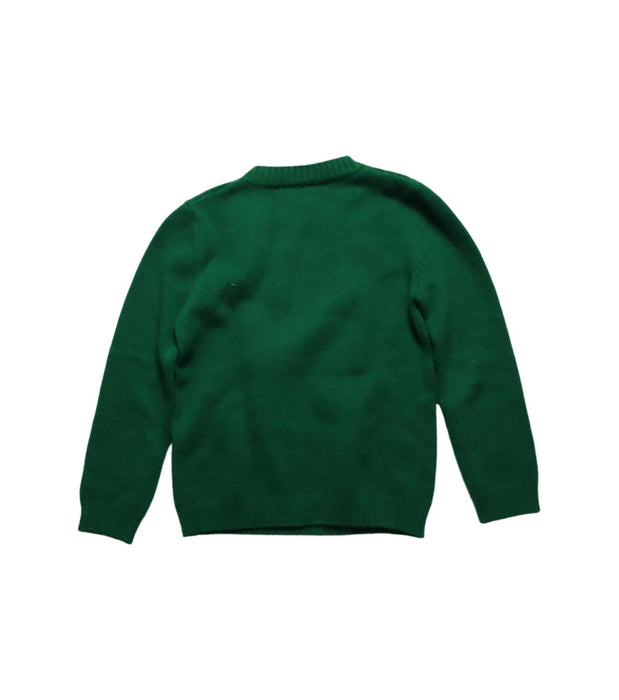 A Green Knit Sweaters from Fendi in size 4T for boy. (Back View)