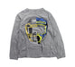 A Grey Long Sleeve T Shirts from Stella McCartney in size 10Y for boy. (Front View)