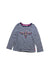 A Blue Long Sleeve T Shirts from Joules in size 5T for girl. (Front View)