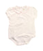 A White Short Sleeve Bodysuits from Jojo Maman Bébé in size 18-24M for girl. (Front View)