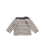 A Blue Long Sleeve Tops from Petit Bateau in size 6-12M for boy. (Front View)