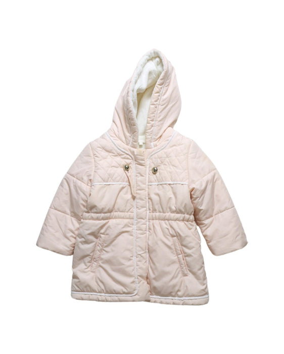 A Beige Puffer/Quilted Coats & Outerwear from Chloe in size 2T for girl. (Front View)