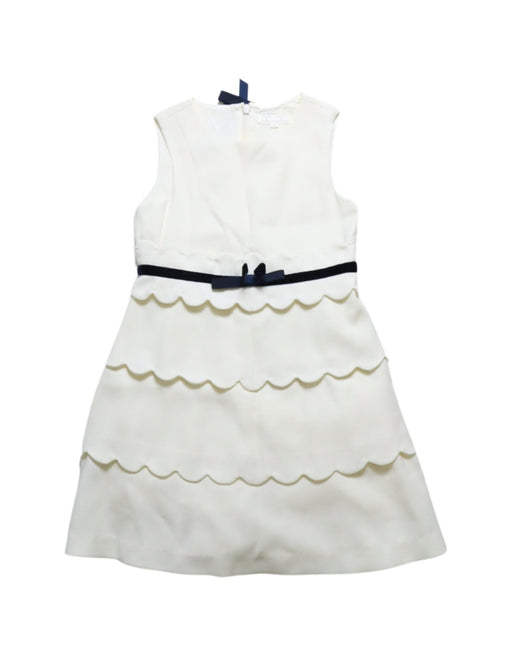 A White Sleeveless Dresses from Nicholas & Bears in size 3T for girl. (Front View)